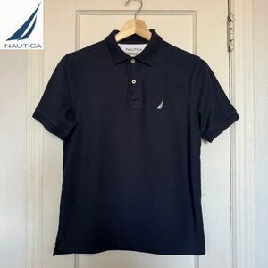 Nsutica Men’s Classic Fit Polo | Size S | Color Navy